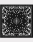 VINTAGE TEA CEREMONY BANDANA BLACK | Morowat Munich